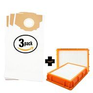 9 Replacement Eureka Boss SmartVac 4870MZ Vacuum Bags &amp; 2 HEPA Filter - Compatible Eureka Style RR Vacuum Bags...