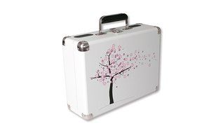 Vinyl Styl Groove Portable 3 Speed Turntable (Cherry Blossom) N3