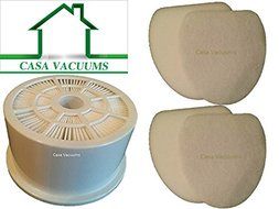 Shark NV400 HEPA Exhaust Filter, 2 Foam &amp; 2 Felt Filters, Part # XFH400 &amp; XFF400 N2