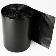 Nicesh 8 Gallon Kitchen Trash Can Liners,130 Counts, Black N8