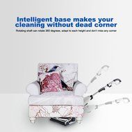 Hausbell MW8100 All-in-One Sweeper and Steam Mop for Floor and Carpet Pet Hair Eraser with 2 Mop Pads N7