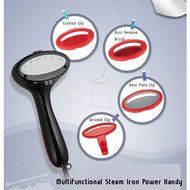 [Haan] Steam Iron HI-400BL Power Handy Light Weight Travel Garment Iron 220W N7