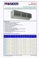 Pioneer Air Curtain, 36&quot; Coverage (3 Feet), Heavy Duty Commercial Design, High Velocity, Includes Remote Control... N2
