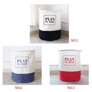 MuLuo Large Waterproof Cloth Folding Clothes Laundry Basket Toy Storage Basket Drain Laundry Basket with A Lid... N13