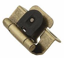 Hickory Hardware P5313-AB Double Demountable Hinge, Antique Brass by Hickory Hardware