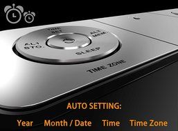 iTOMA Alarm Clock Radio with Digital FM, Night Light, Dual Alarm with Snooze &amp; Sleep Timer, Auto-Time Setting,... N5