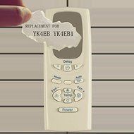 Replacement for GE Air Conditioner Remote Control YK4EB works for AEW12ANL1 AEW12ANW1 AEW18DN AEW18DNH1