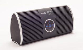 STORMp3 Water Resistant Mp3 Speaker: Internal Memory, Portable Design, Brilliant Sound. (Black) N12