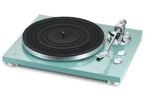 TEAC TN-300 Analog Turntable with Built-in Phono Pre-amplifier &amp; USB Digital Output (Turquoise) N4