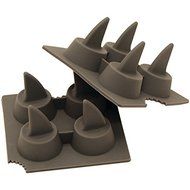 New STARFRIT 80604-006-0000 Shark-Fin Silicone Ice Cube Trays