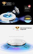 Haier SWR-T321 Pathfinder Vacuum Cleaner Robot Remote Control Self Charging Cleaning Devices (US PLUG, Gold) N9