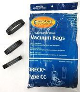 Oreck Vacuum Cleaner Bags To Fit Style 713 Or Type CC Upright Models 8 Bags N5