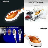 GEITHAINER Garment Steamer Steam Iron Clothes Handheld 3in1 Fashionable GT-110SB N10