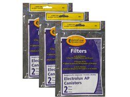 (6) Electrolux Aerus AP100 Canister Vacuum Hepa Micro electrostatic Filter LE 2100, Diplomat, Ambassador, Epic...