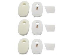 3Pack Anewise SHARK Rocket Foam and Felt Filter Kit, Fits HV319Q, HV320, HV320W, HV321, HV322, Compare to Parts...