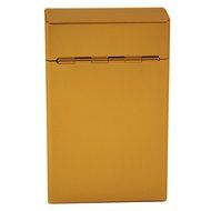 Bleiou 2pcs/lot Cigarette Case Aluminum Metal Cigar Cigarette Box Holder Tobacco Storage Case Pouch 20pcs Cigarettes... N9