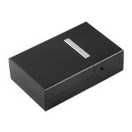 Bleiou 2pcs/lot Cigarette Case Aluminum Metal Cigar Cigarette Box Holder Tobacco Storage Case Pouch 20pcs Cigarettes... N14