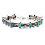 Chic Boho Ethnic Retro Style Collar Choker Necklace Statement Bohemian Turquoise N8
