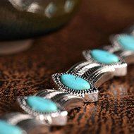 Chic Boho Ethnic Retro Style Collar Choker Necklace Statement Bohemian Turquoise N9