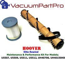 Hoover Elite Rewind Bagless Upright Maintenance and Performance Kit By Vacuum Part Pro For Models U5507, U5509...