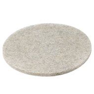 Premiere Pads 4020NHE Natural Hair/Synthetic Fiber Extra High-Speed Floor Pad, 20" Diameter, Natural (Case of 5)