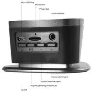 Kingstar Colorful Bluetooth Speaker,Portable Wireless Speakers Pulse Flash Disco Party Multi Color Changing Stereo... N6
