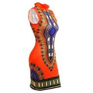 Women Dress,Haoricu Women Sexy Sleeveless Fashion African Print Casual Print Dress N27