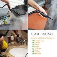 UPGRADED Comforday Handheld Multi-Purpose Pressurized Steam Cleaner with 9 Accessories N5