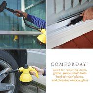 UPGRADED Comforday Handheld Multi-Purpose Pressurized Steam Cleaner with 9 Accessories N6