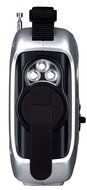 Kaito Voyager Pro KA600 Digital Solar Dynamo Crank Wind Up AM/FM/LW/SW &amp; NOAA Weather Emergency Radio with Alert... N4