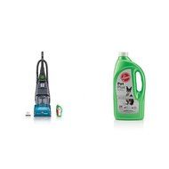 Hoover SteamVac Carpet Cleaner with Clean Surge with Hoover 2X PetPlus Pet Stain &amp; Odor Remover 32 oz