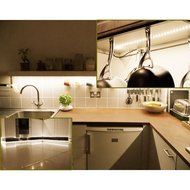 TOP YAO 16.4ft 3528 120led/m SMD Flexible Ribbon 600 LED 9.6w/m Waterproof Cuttable Strip Light for Home Party... N15