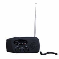 OUTERDO Dynamo Emergency Radio Solar Hand Crank Self Powered AM/FM/NOAA/WB Weather Radio, LED Flashlight,Phone... N10
