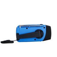 OUTERDO Dynamo Emergency Radio Solar Hand Crank Self Powered AM/FM/NOAA/WB Weather Radio, LED Flashlight,Phone... N14