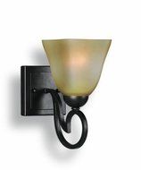 Woodbridge Lighting 53101-BOR Palermo 1-Light Bath Sconce, Bordeaux by Woodbridge Lighting