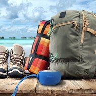 Ausdom AS2 Outdoor Portable and Shower Bluetooth Speaker Water Resistant Shockproof Dustproof, Strong 3w Driver... N5