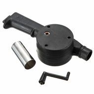 AOHAO Outdoor Camping BBQ Fan Air Blower For Barbecue Picnic Fire Bellows w Hand Crank Blower Manual Blower Soplador... N3