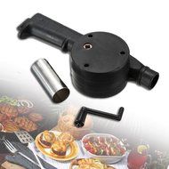 AOHAO Outdoor Camping BBQ Fan Air Blower For Barbecue Picnic Fire Bellows w Hand Crank Blower Manual Blower Soplador... N4