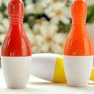 Pink Lizard 2 X Retractable Bowling Style Ball Point Pen N4