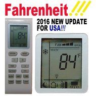 Generic Replacement Air Conditioner Remote Control for Gree Lennox York Vivax Gree Ge Trane Electrolux York Lennox... N4