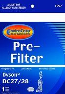 1 X Dyson DC28 Animal, DC27 Total Clean Washable and Reusable Replacement Pre-Motor Purple Sponge Filter, Fits...
