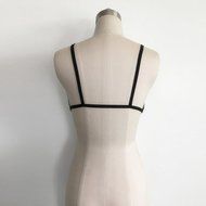 HOT Sale!Women Bandage Alluring Bra Bustier,Canserin Harness Elastic Cage Strappy Hollow Out N17