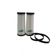 Dirt Devil F1, Style 4/5 Kit Includes 2 Washable HEPA Filter and 2 Vacuum Belts - Similar to Dirt Devil Part #...