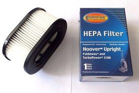 Hoover Foldaway and TurboPower HEPA Filter 3100 By Envirocare