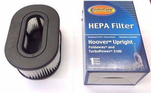 Hoover Foldaway and TurboPower HEPA Filter 3100 By Envirocare N2