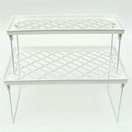 Plastic Foldable Storage Racks Home Bathroom Closet Kitchen Shelving Shelf Holders Organizer N8