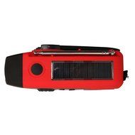 eJiasu Multifunction Dynamo Solar Hand Crank Self Powered FM Radio, [2000mAh] Emergency Power Bank &amp; LED Flashlight... N6