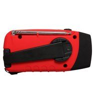 eJiasu Multifunction Dynamo Solar Hand Crank Self Powered FM Radio, [2000mAh] Emergency Power Bank &amp; LED Flashlight... N7