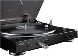 Denon DP-200USB Fully Automatic Turntable with MP3 Encoder N2