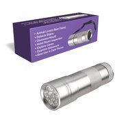 Pet Detective Best UV Flashlight LED Ultraviolet Black Light Reveals Hidden Dog and Cat Urine Stains the light... N2